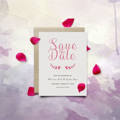 Save the dates