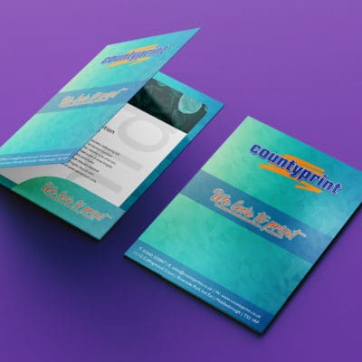 Glued Presentation Folder