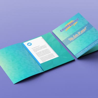 Interlocking Presentation Folder