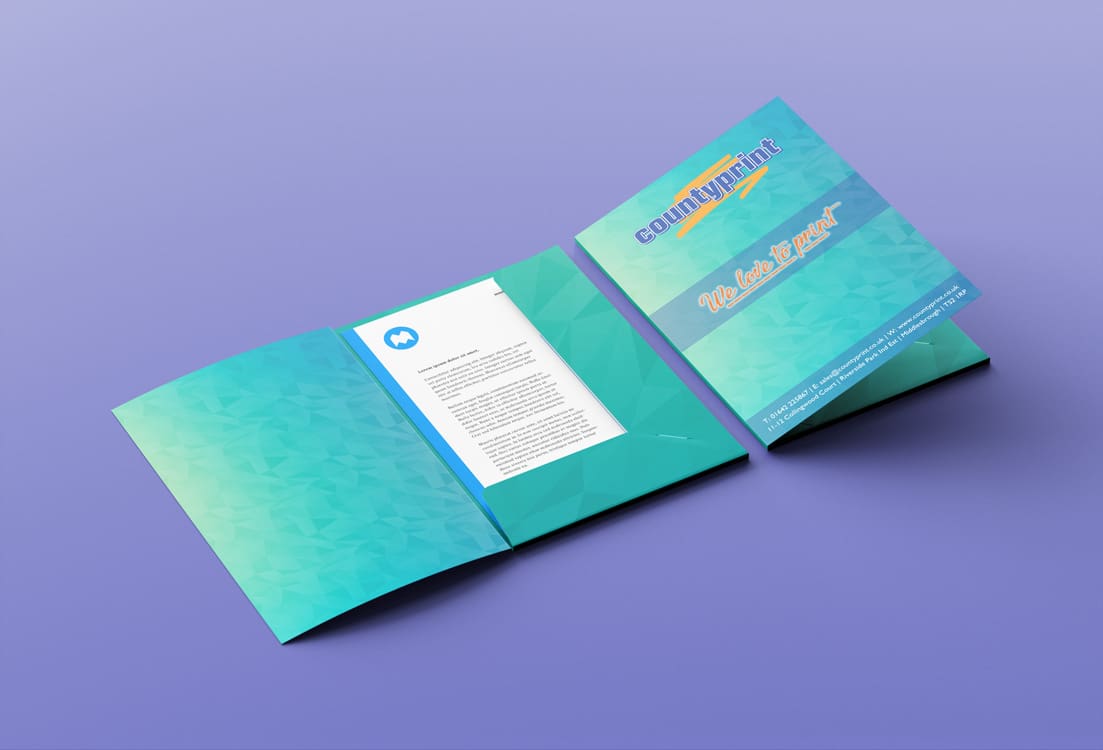 Interlocking Presentation Folder